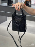 Balenciaga Le Cagole Nano Studded Phone Bag — hero