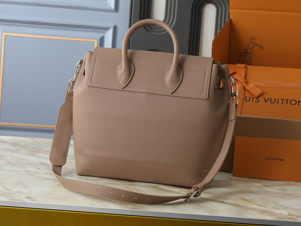 Louis Vuitton Steamer 30 Louis Vuitton Touch Leather Bag — back