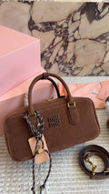 Miu Miu Rounded Top-Handle Bowling Bag — hero