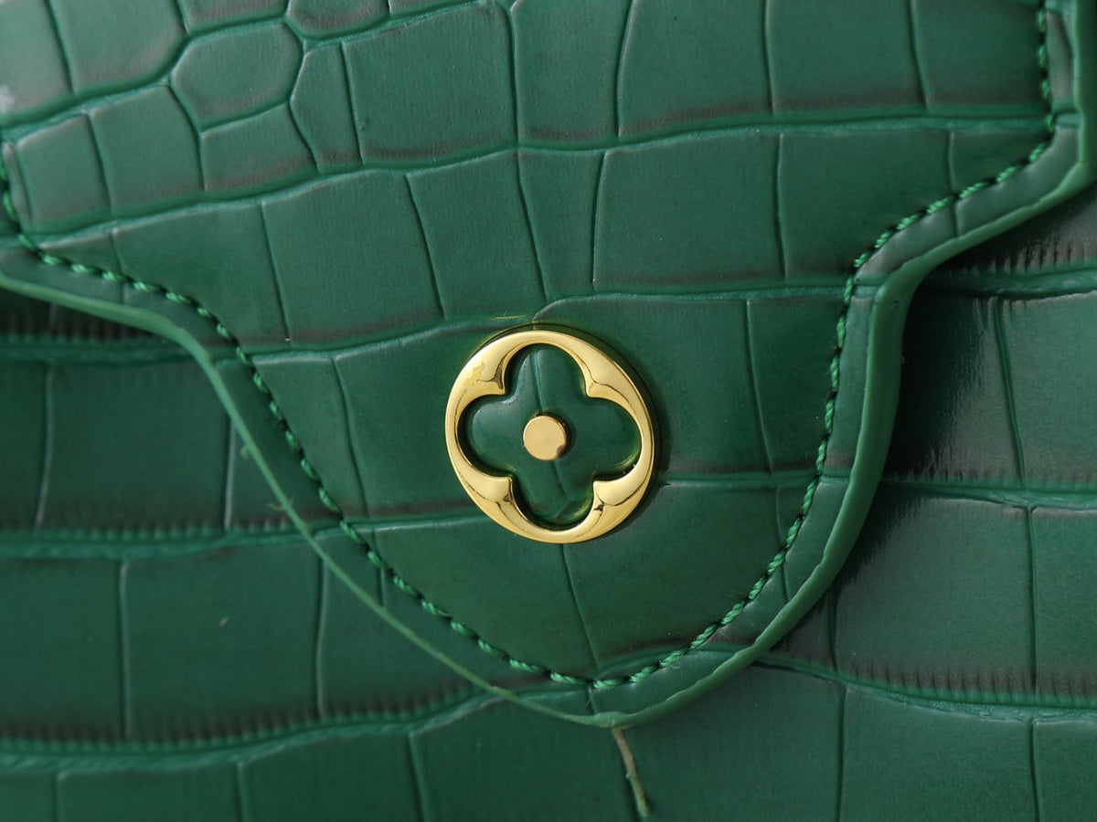 Louis Vuitton Capucines Exceptionals Embossed Top-Handle Bag — detail