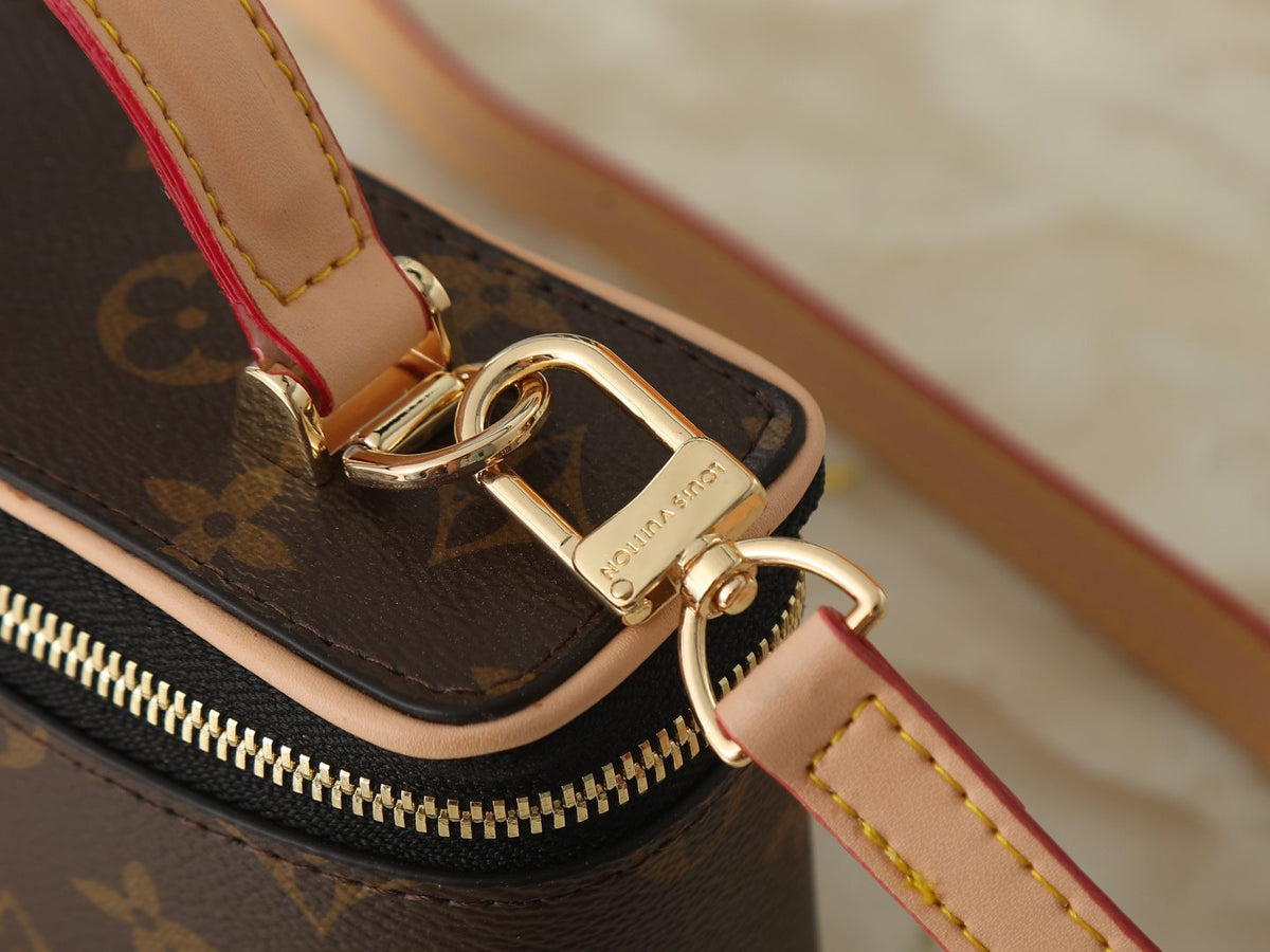 Louis Vuitton Vanity Pouch Monogram Trunk-Style Handbag — detail