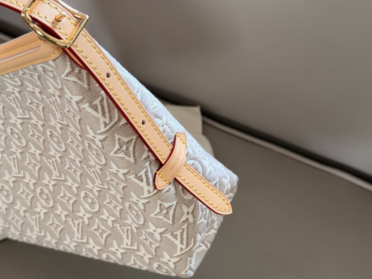 Louis Vuitton Carryall Monogram Jacquard Shoulder Bag — detail