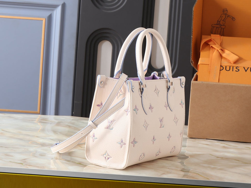 Louis Vuitton OnTheGo Structured Tote Bag — side