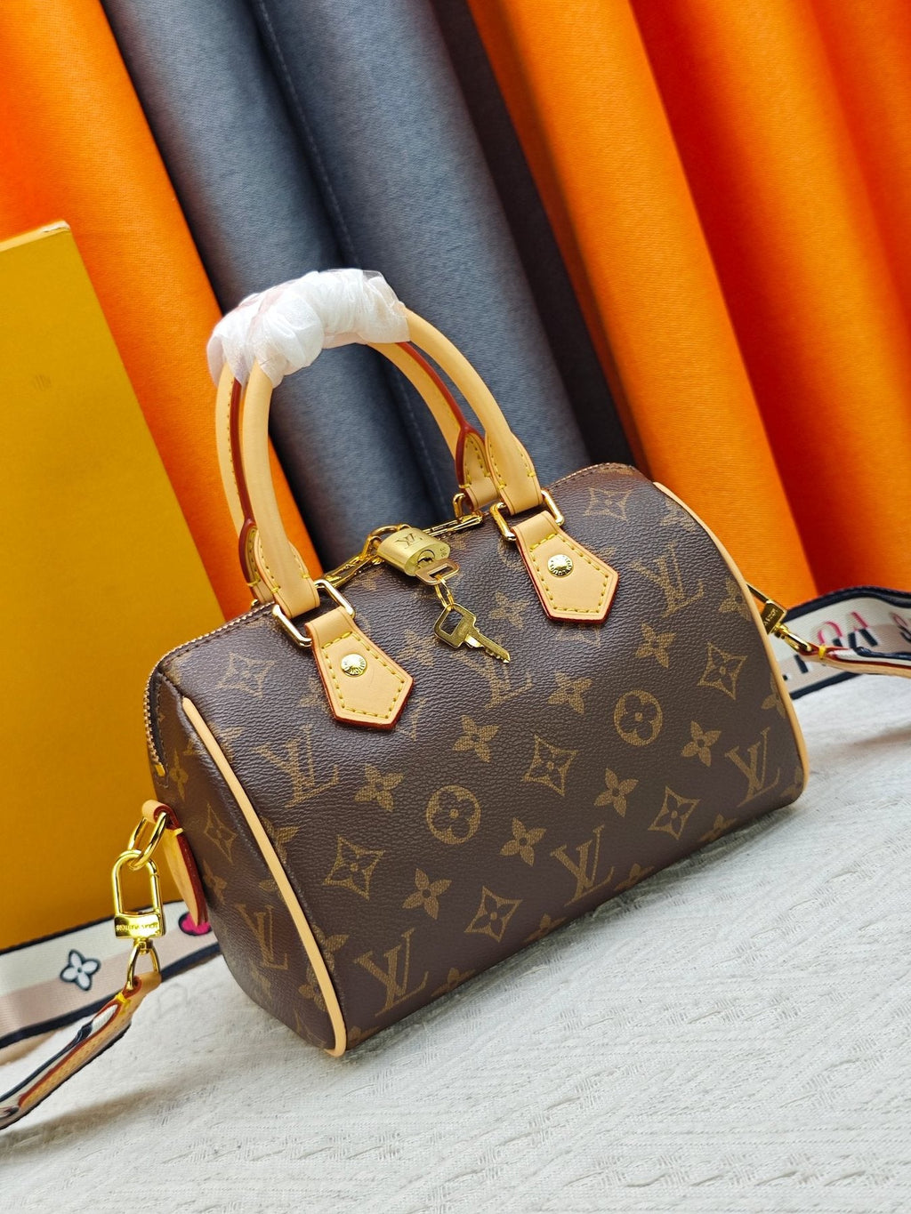 Louis Vuitton Speedy Bandoulière Monogram Bag — front