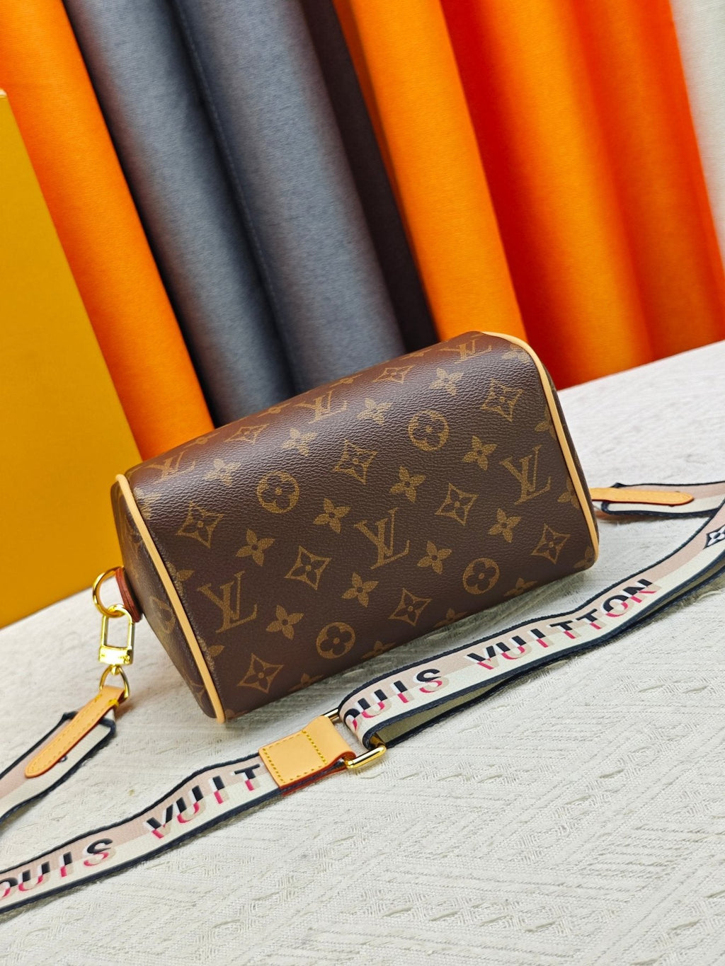 Louis Vuitton Speedy Bandoulière Monogram Bag — back