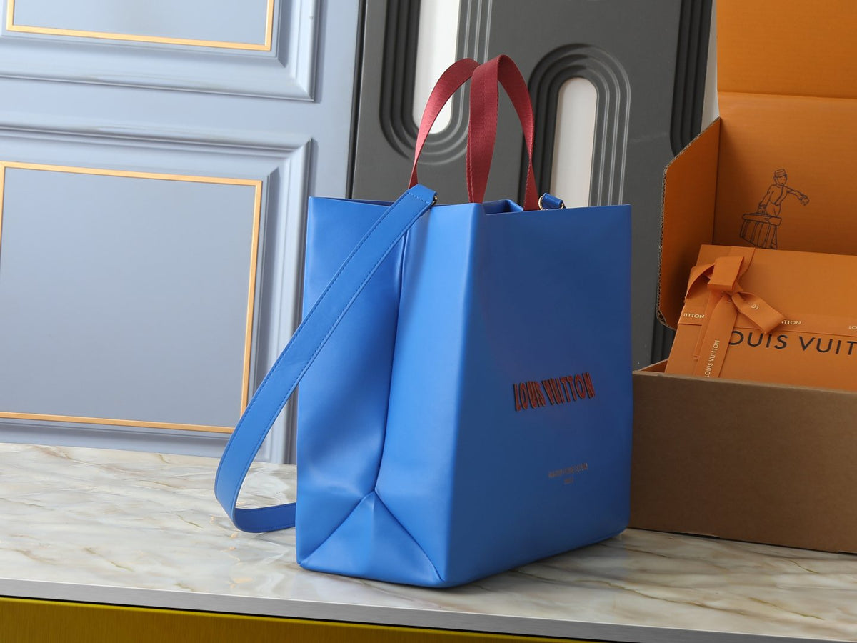 Louis Vuitton Shopper Tote Bag — side