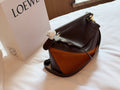 Loewe Puzzle Color-Block Top-Handle Bag — front