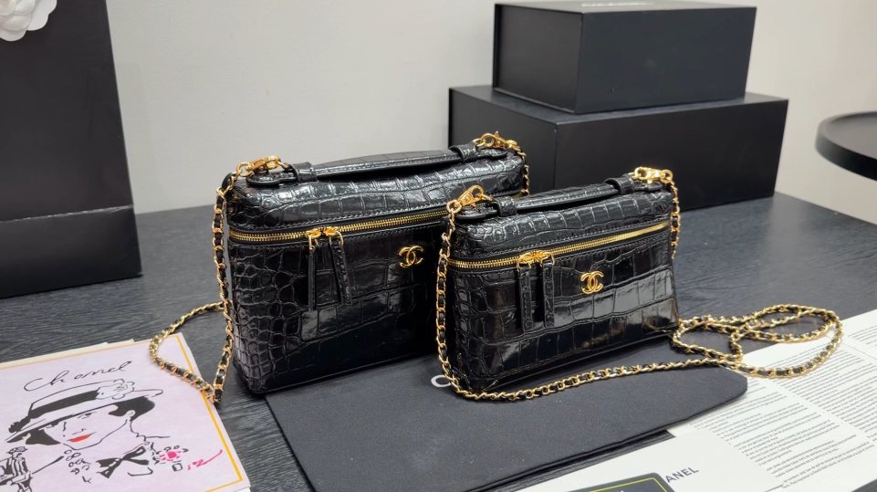 Chanel LP Box Top-Handle Shoulder Bag — comparison