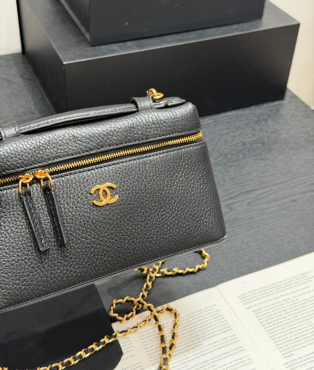 Chanel LP Box Top-Handle Shoulder Bag — detail