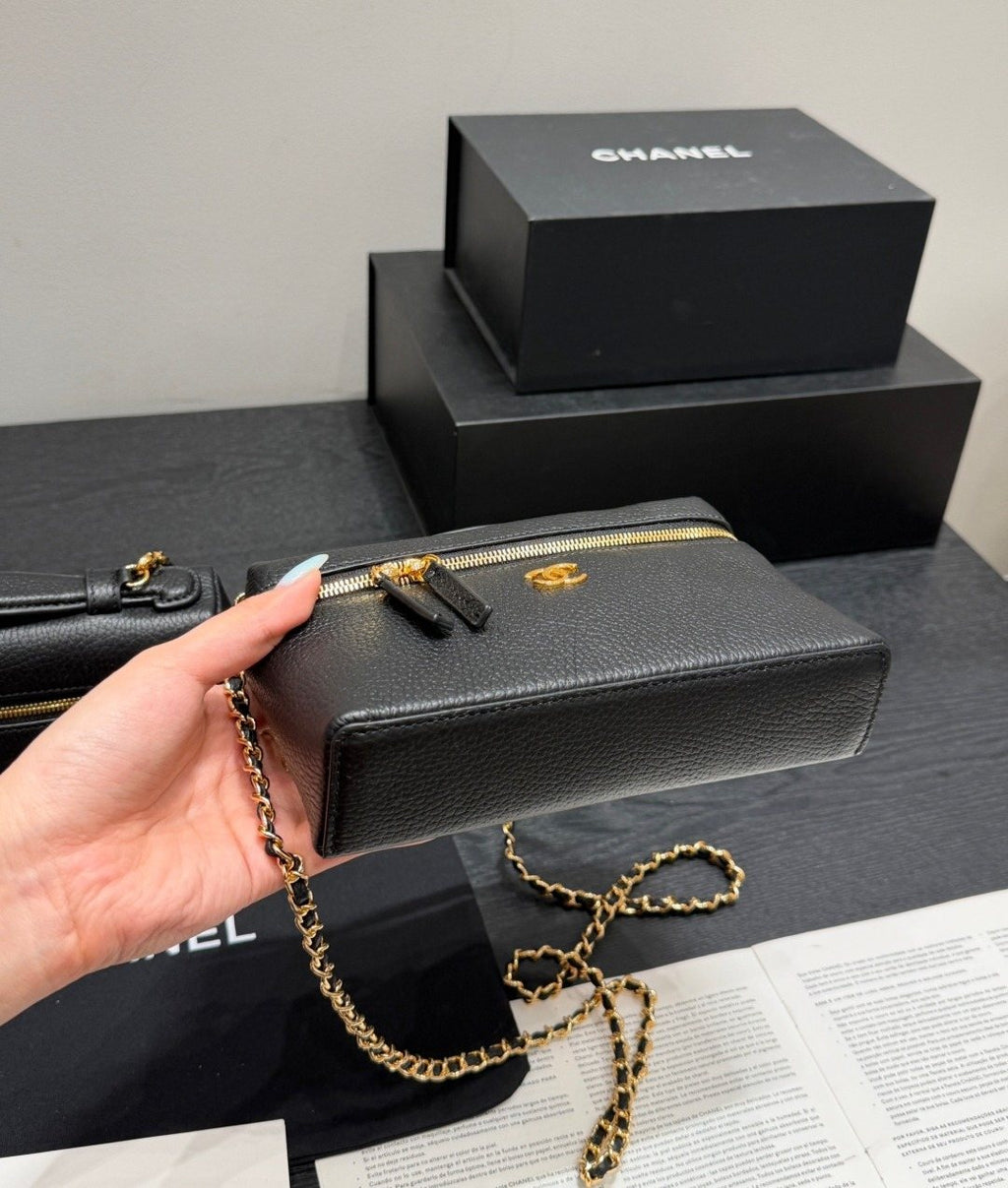 Chanel LP Box Top-Handle Shoulder Bag — front