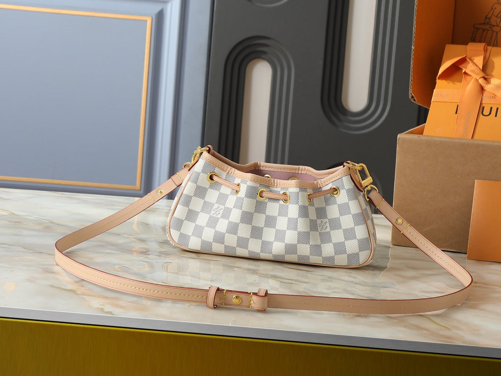Louis Vuitton Nano Frivole Drawstring Shoulder Bag — back
