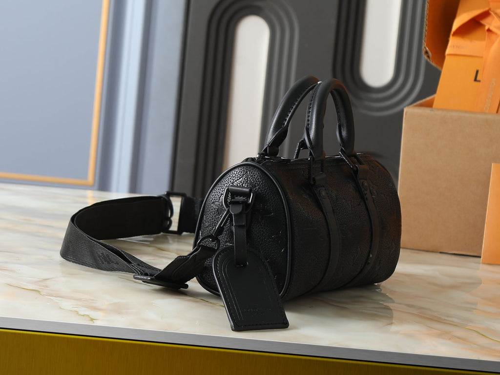 Louis Vuitton Keepall XS Monogram Shoulder Bag — side