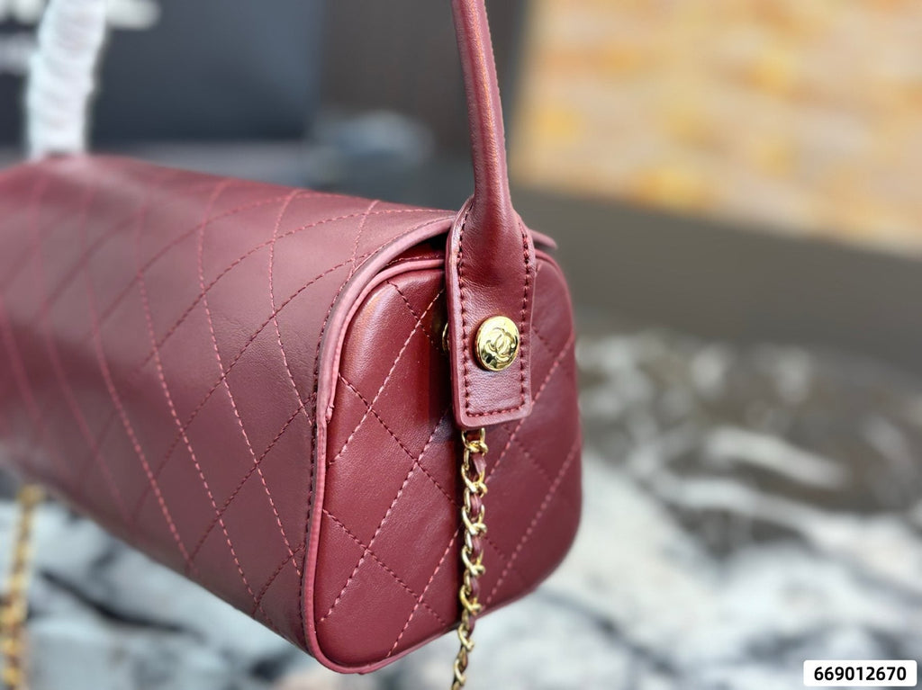 Chanel Arched-Handle Flap Bag — detail