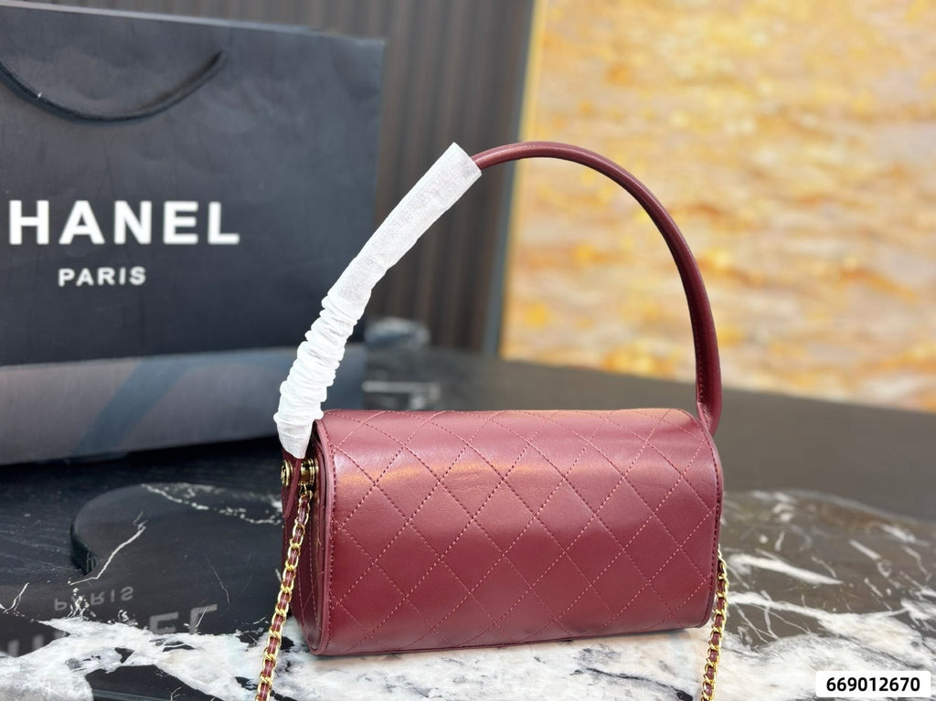Chanel Arched-Handle Flap Bag — back