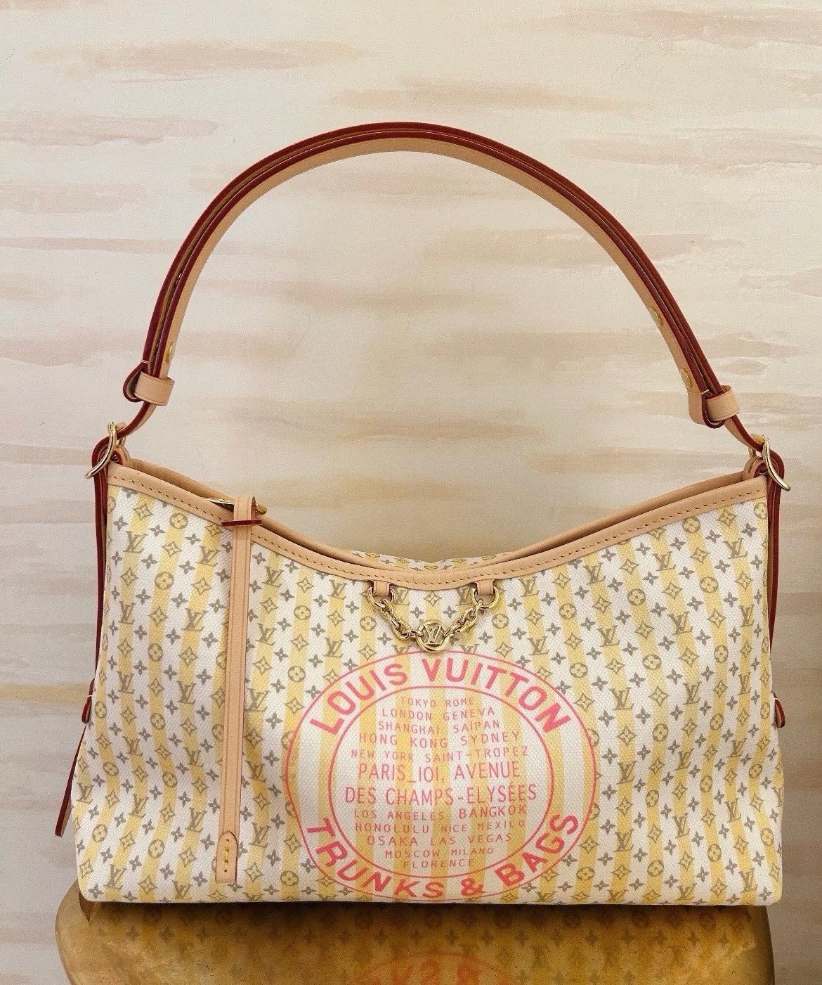 Louis Vuitton Carryall Monogram Canvas Shoulder Bag — hero