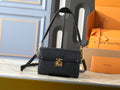 Louis Vuitton Gold-Clasp Flap Top-Handle Bag — hero