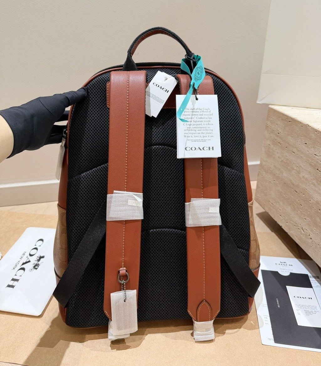 Coach Monogram Character Artwork Backpack — back