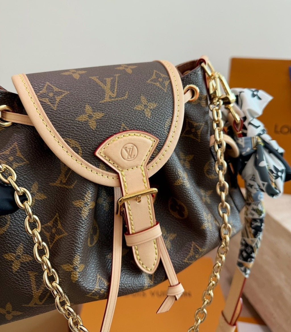 Louis Vuitton Odyssey Monogram Shoulder Bag — detail