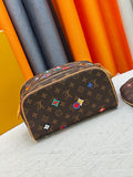 Louis Vuitton Multicolor Embroidered Monogram Zip Pouch — hero