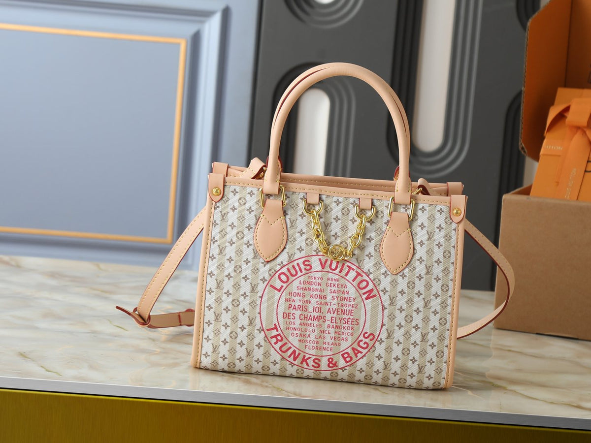Louis Vuitton Stamp OnTheGo Monogram Tote — front